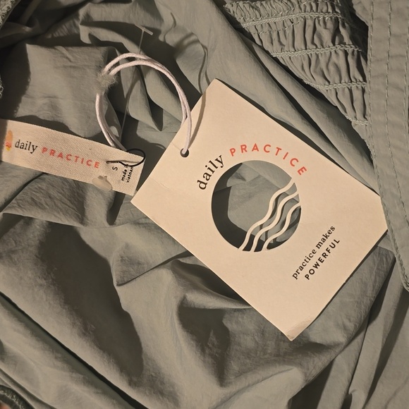 Daily Practice Tiered High-Low Midi Dress, Retail $128.00US, Color: Mint - Picture 6 of 12